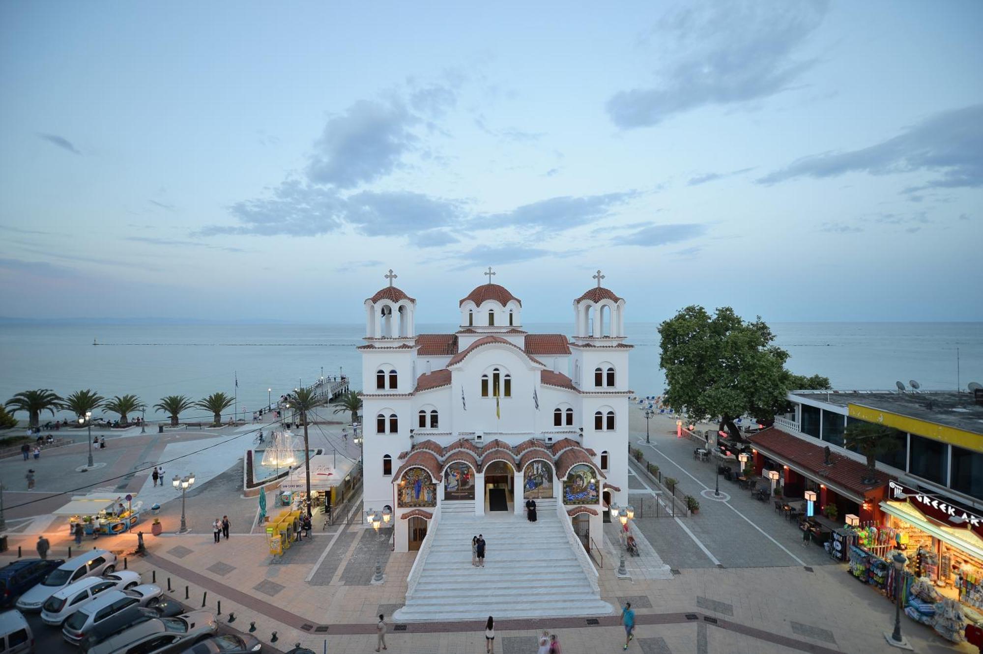 Central Hotel Paralía Eksteriør billede