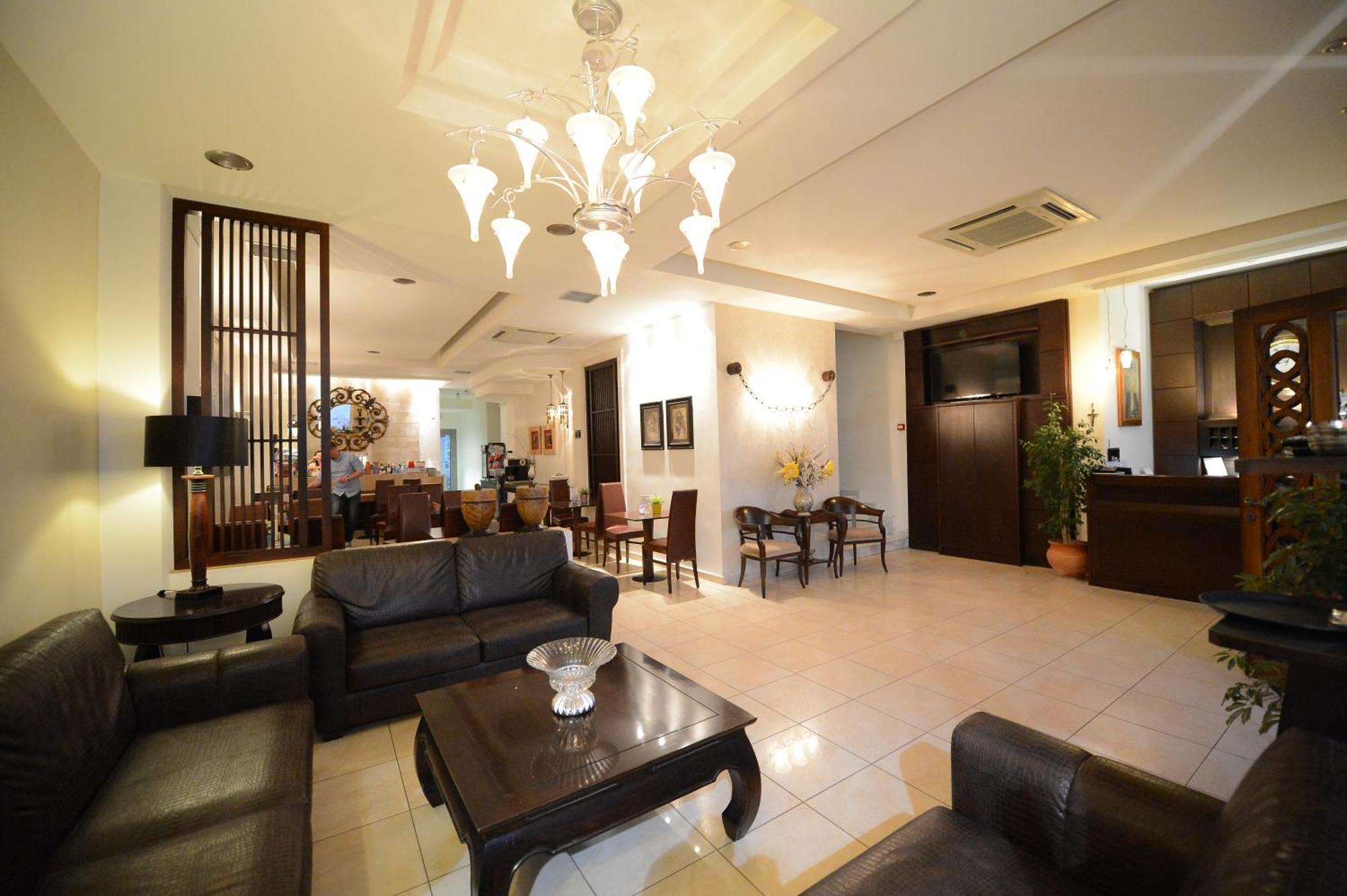 Central Hotel Paralía Eksteriør billede