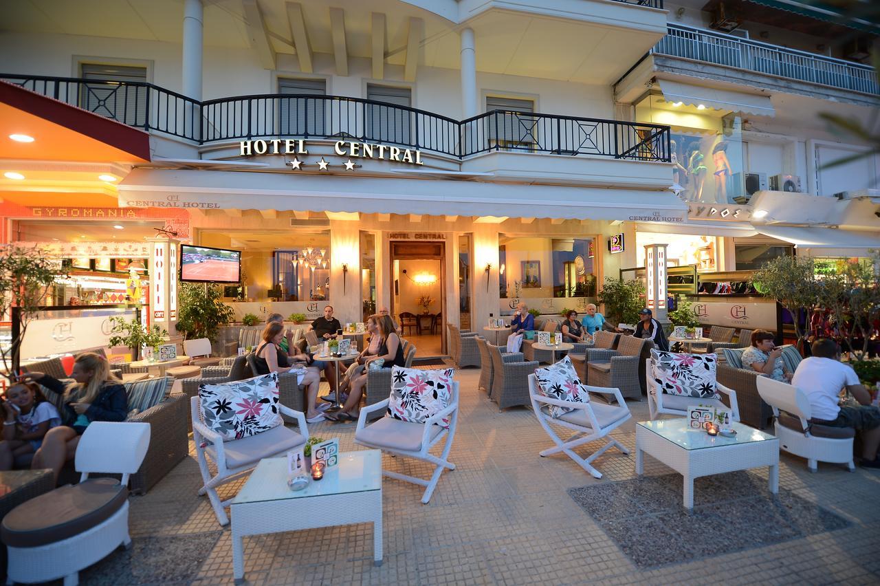 Central Hotel Paralía Eksteriør billede